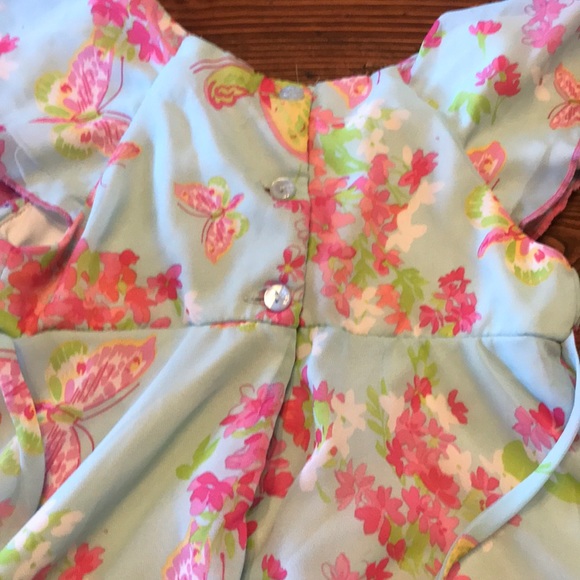 Jona Michelle chiffon butterfly dress - Picture 4 of 4